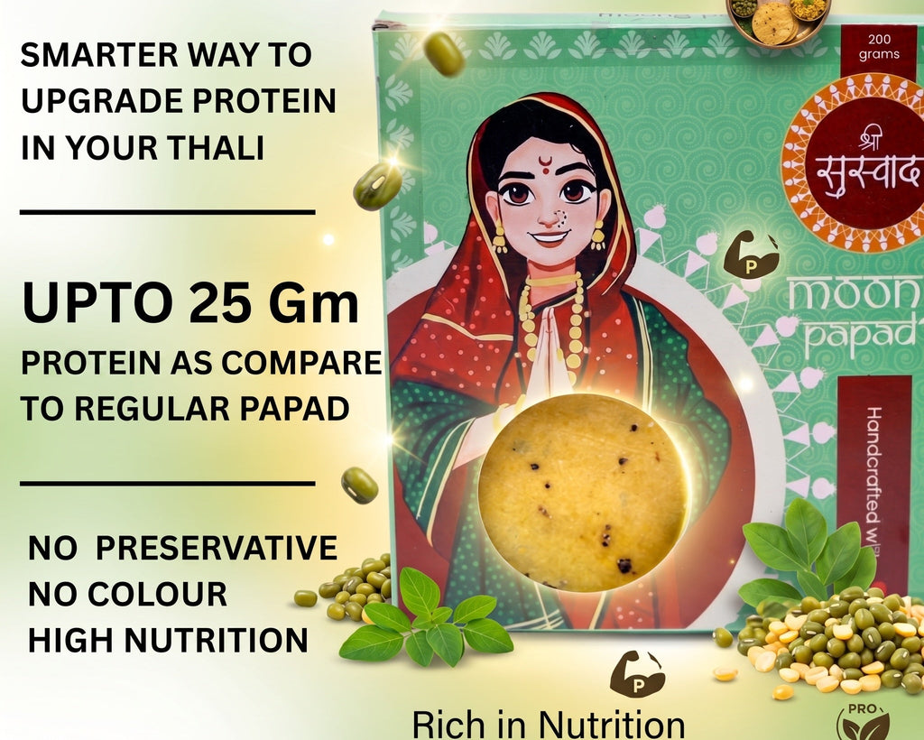 Moong Protein Papad – Authentic Homemade Moong Papad