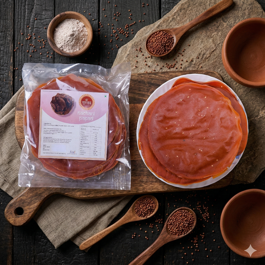 Nachani Papad – Authentic Homemade Ragi Papad