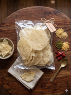 Aloo Sabudana Papad – Vrat / Upvas Friendly Fasting Papad(Green chilli)