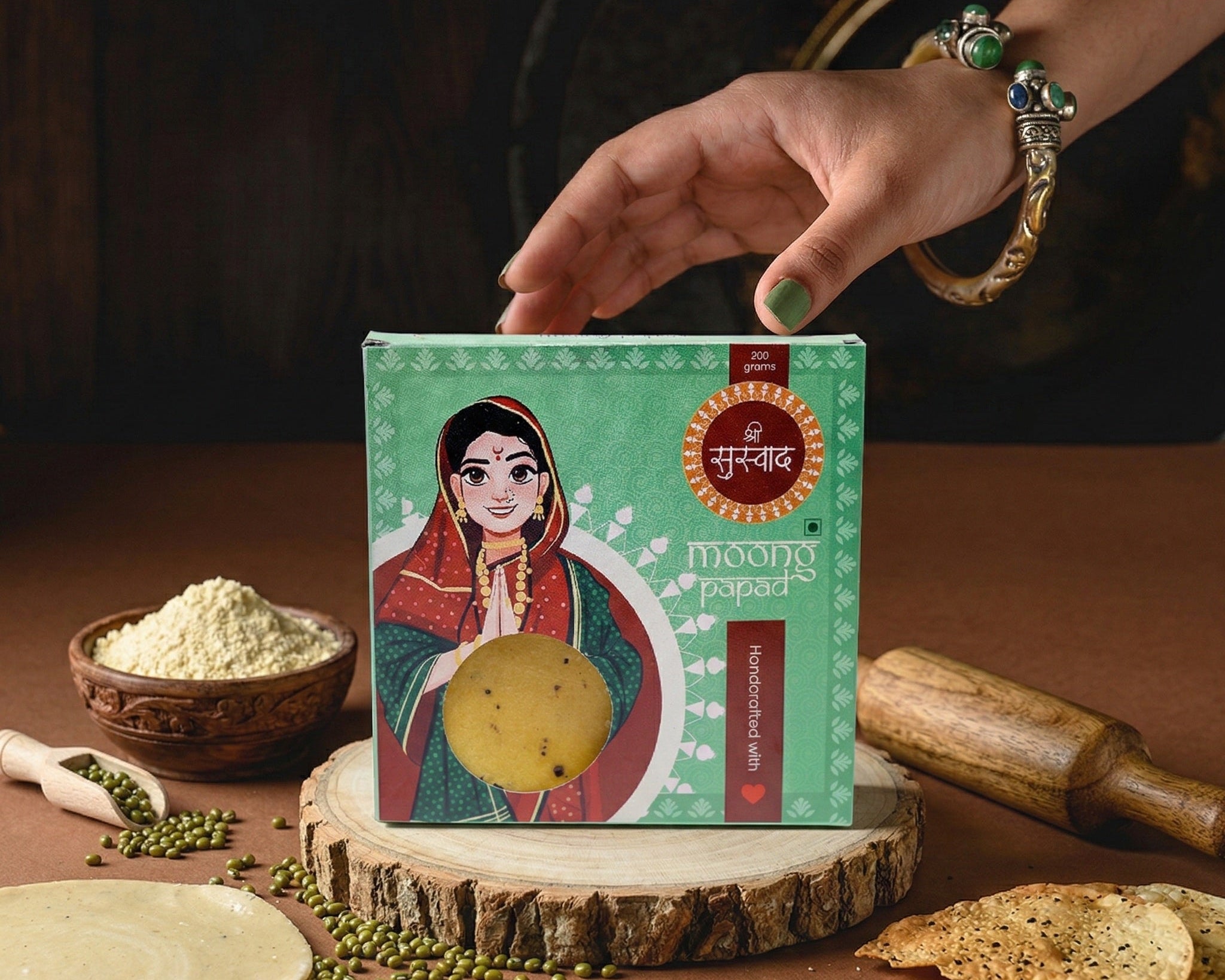 Moong Protein Papad – Authentic Homemade Moong Papad