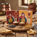 2KG COMBO(PUNJABI PAPAD+CHANA LASUN PAPAD)