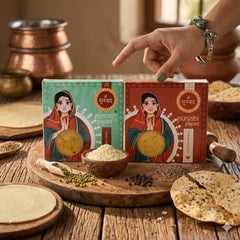 2KG COMBO(PUNJABI PAPAD+KASURI METHI PAPAD)